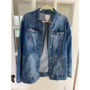Lularoe Jaxson Denim Jean Jacket Size Medium